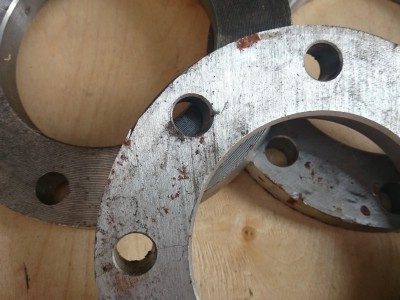 Фланец под втулку с ПП покрытием